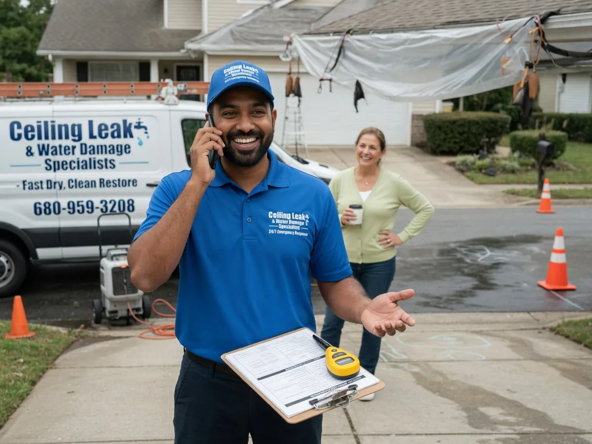Ceiling Leak Cleanup Wooster, OH FAQs